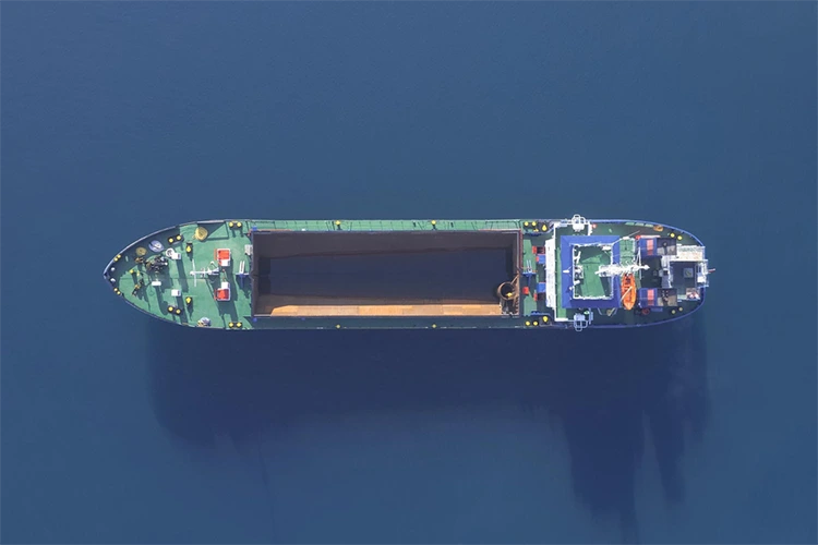 Split Hopper Barge