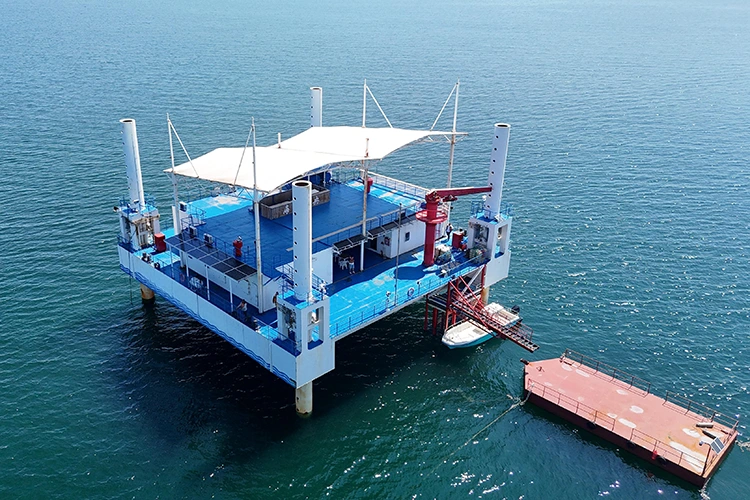 Plataforma Jack Up para vivienda