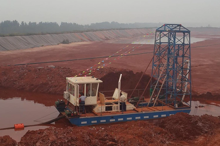 Draga de succión a chorro