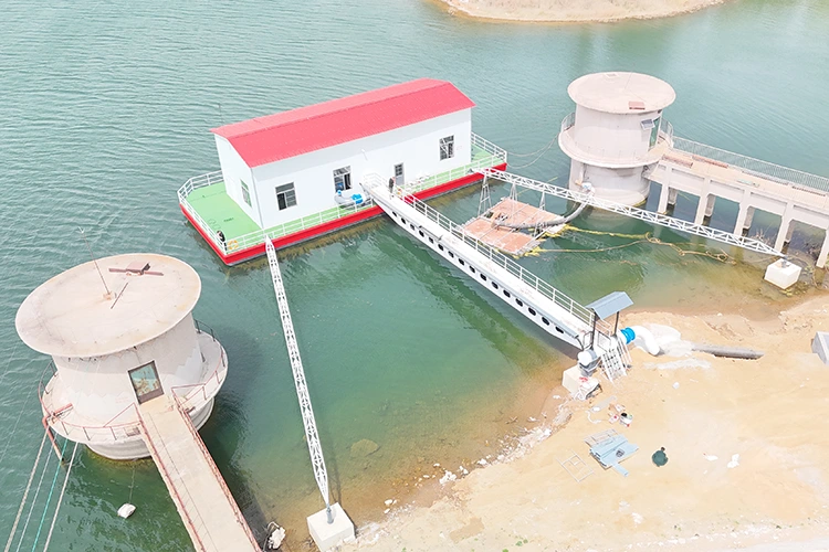Estación de bombeo de agua de proceso