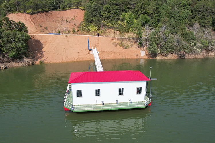 Estación de bombeo de purificación de agua